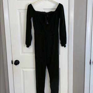 Fashion Nova Off The Shoulder Jumpsuit